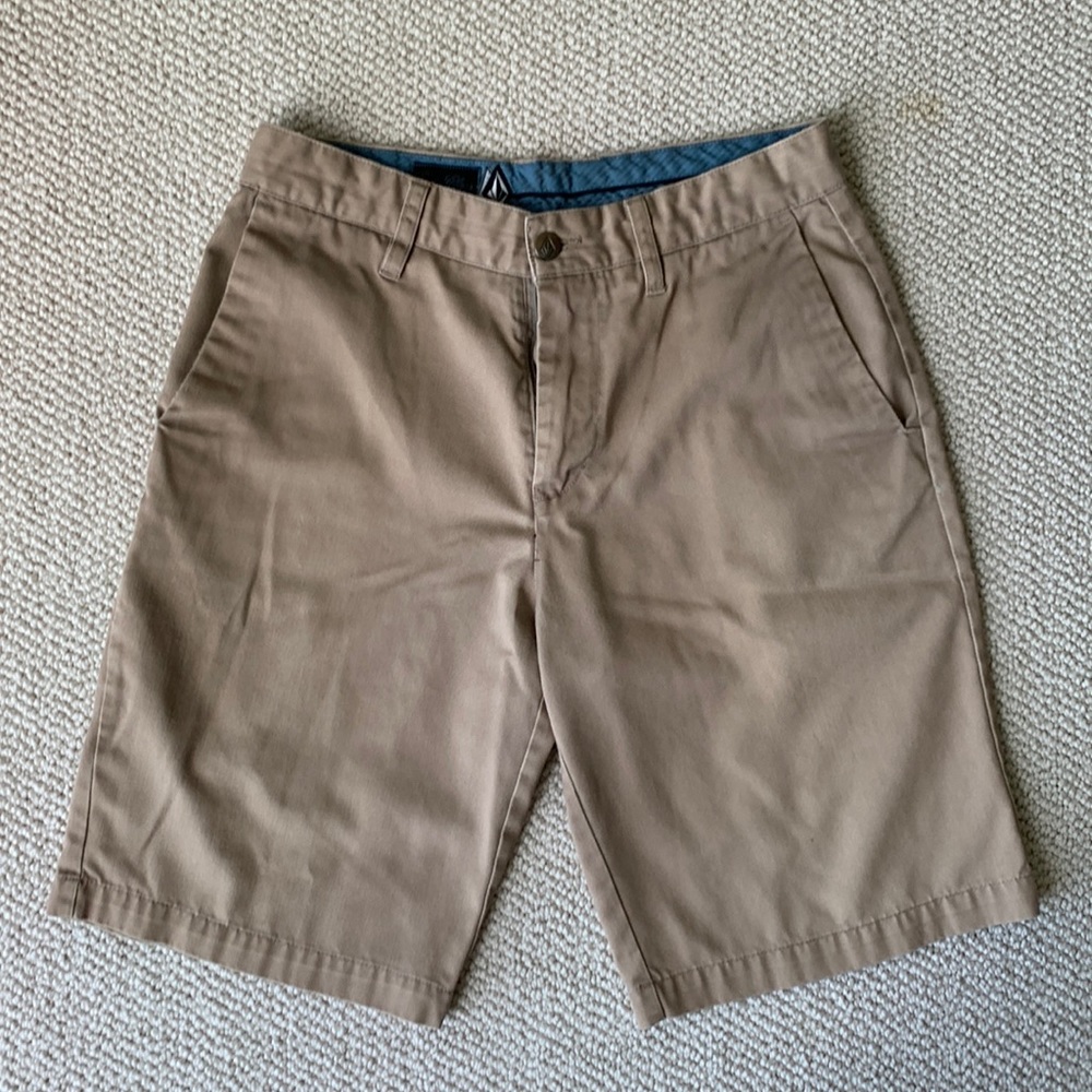 Tan Volcom Shorts 29